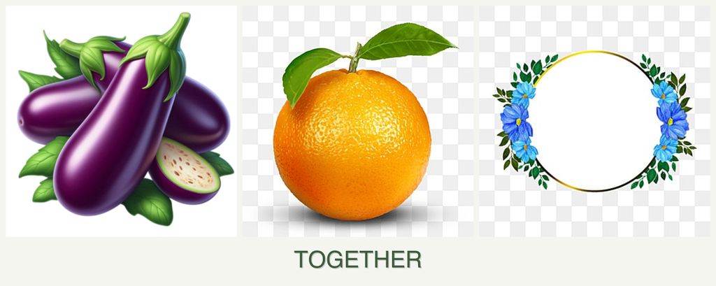 Can you plant eggplant, oranges and zinnias together?