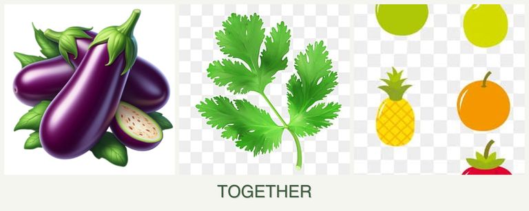 Can you plant eggplant, parsley and pears together?