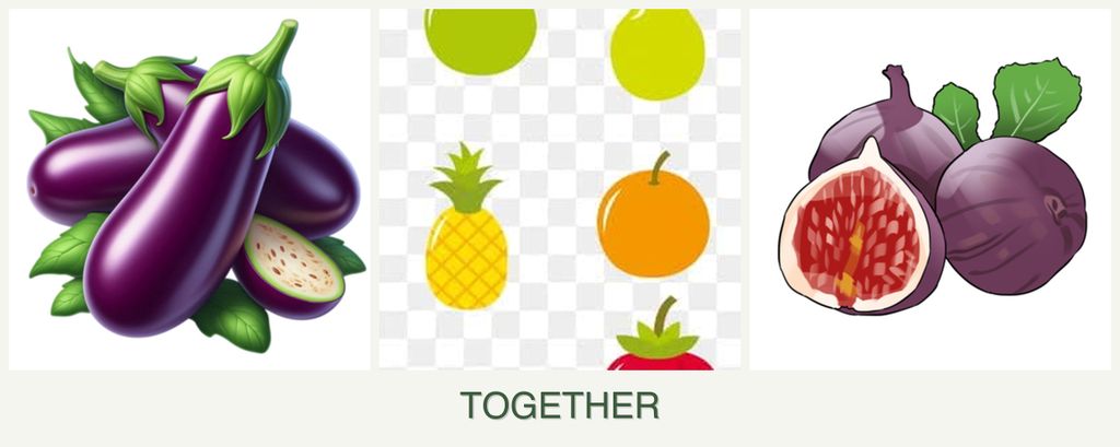 Can you plant eggplant, pears and figs together?