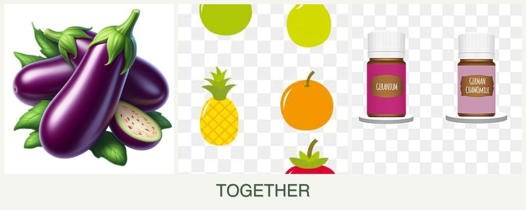 Can you plant eggplant, pears and geraniums together?