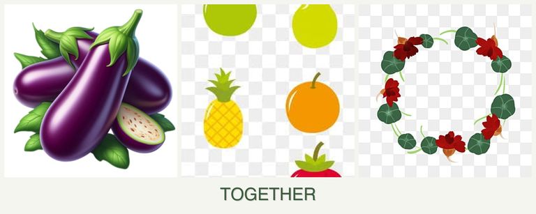 Can you plant eggplant, pears and nasturtiums together?