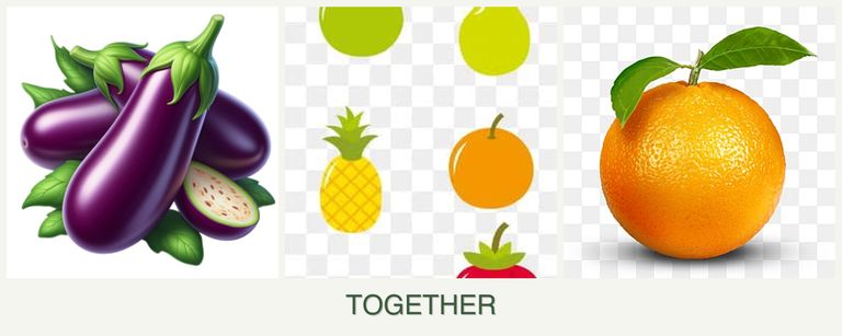 Can you plant eggplant, pears and oranges together?