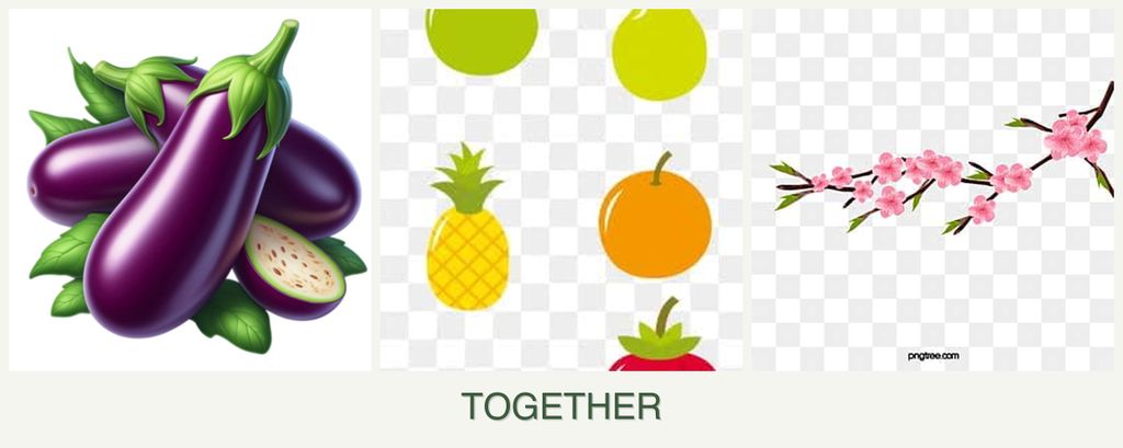 Can you plant eggplant, pears and peaches together?