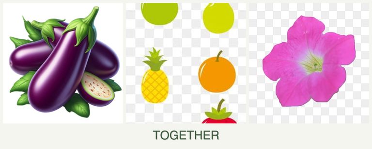 Can you plant eggplant, pears and petunias together?