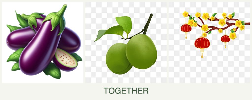 Can you plant eggplant, plums and apricots together?