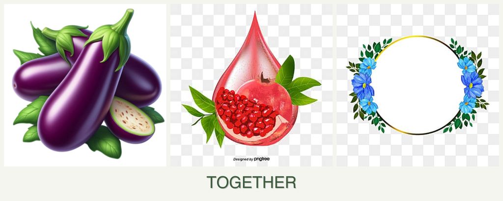 Can you plant eggplant, pomegranates and zinnias together?