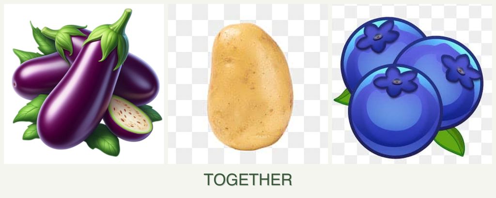 Can you plant eggplant, potatoes and blueberries together?