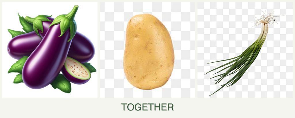 Can you plant eggplant, potatoes and chives together?