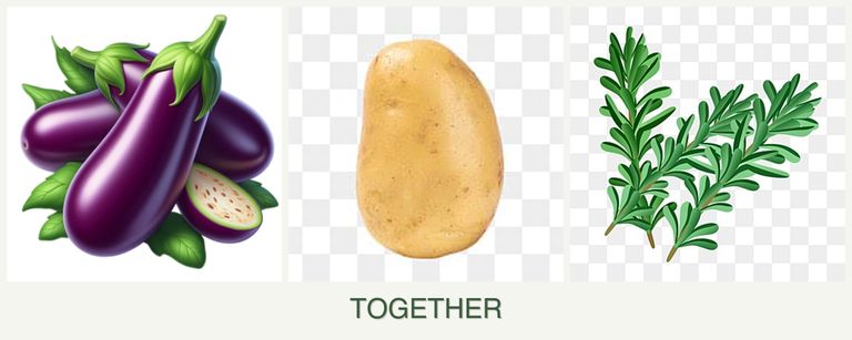 Can you plant eggplant, potatoes and rosemary together?