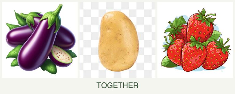 Can you plant eggplant, potatoes and strawberries together?