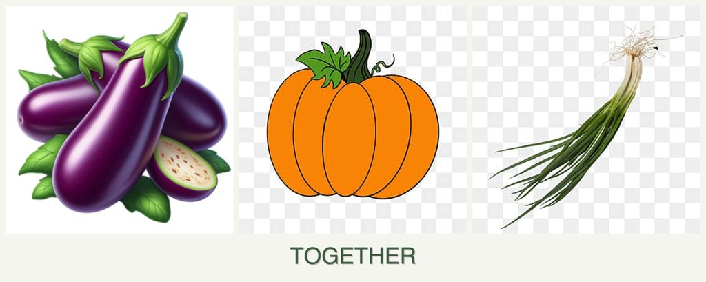 Can you plant eggplant, pumpkin and chives together?