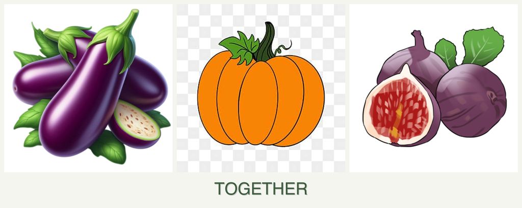 Can you plant eggplant, pumpkin and figs together?