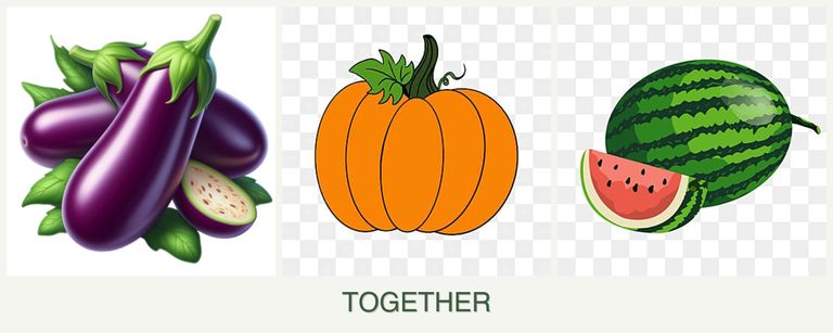 Can you plant eggplant, pumpkin and melons together?