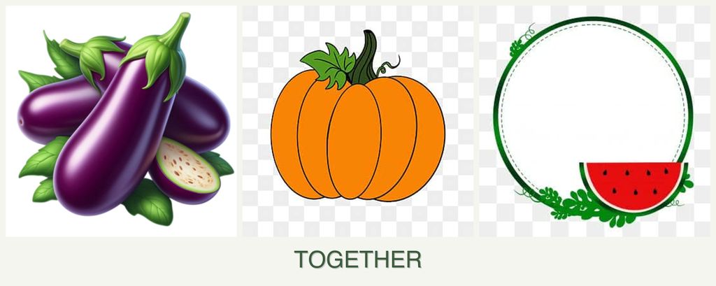 Can you plant eggplant, pumpkin and watermelons together?