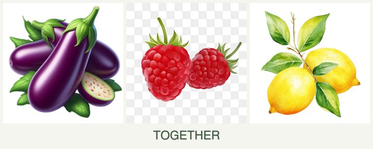 Can you plant eggplant, raspberries and lemons together?