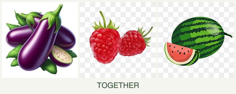 Can you plant eggplant, raspberries and melons together?