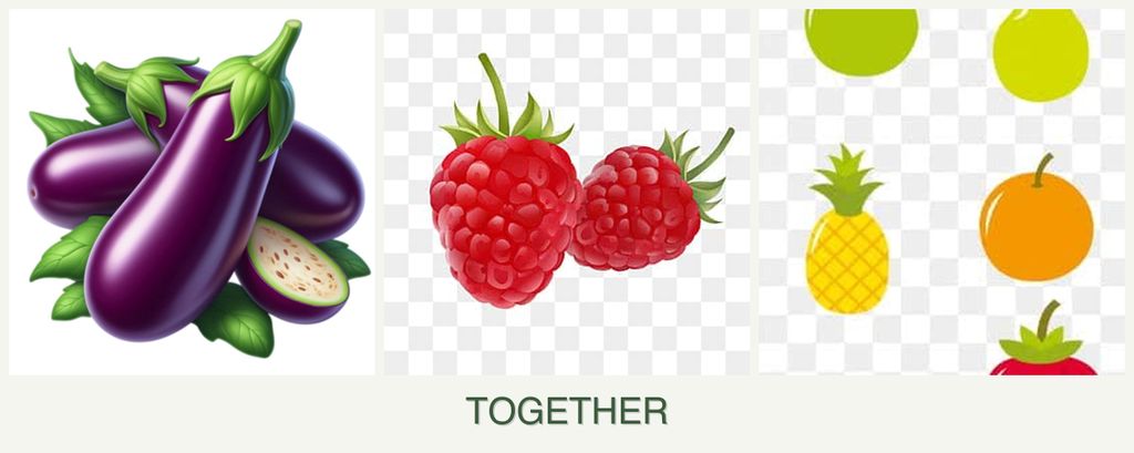 Can you plant eggplant, raspberries and pears together?