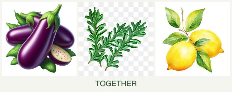 Can you plant eggplant, rosemary and lemons together?