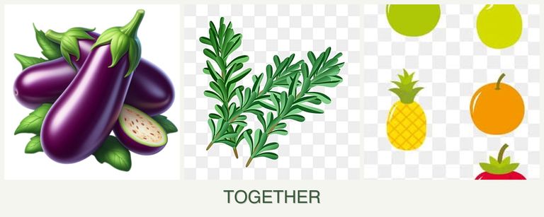 Can you plant eggplant, rosemary and pears together?