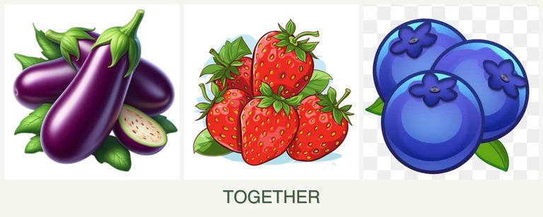 Can you plant eggplant, strawberries and blueberries together?