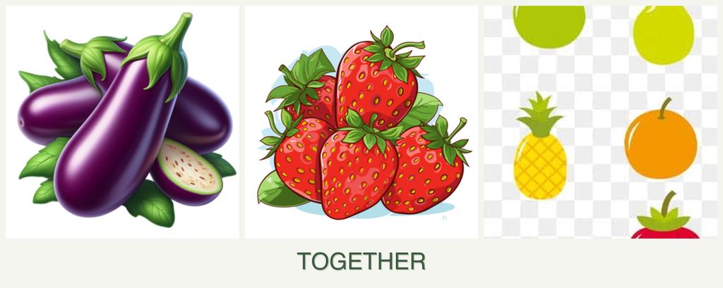 Can you plant eggplant, strawberries and pears together?