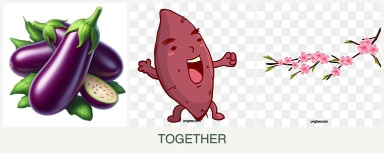 Can you plant eggplant, sweet potatoes and peaches together?