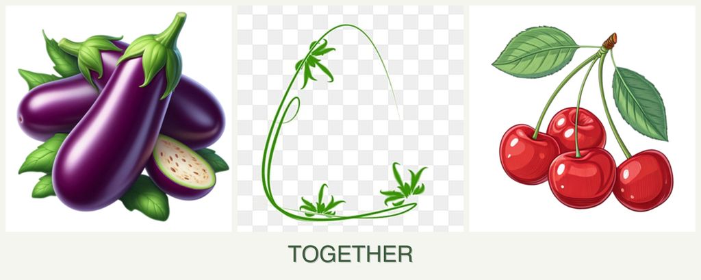 Can you plant eggplant, tarragon and cherries together?