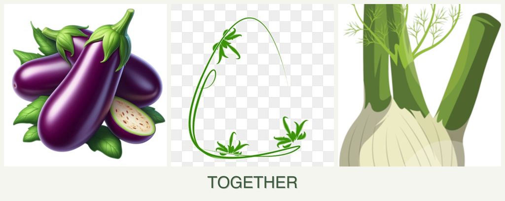 Can you plant eggplant, tarragon and fennel together?