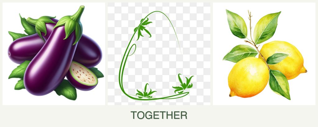 Can you plant eggplant, tarragon and lemons together?