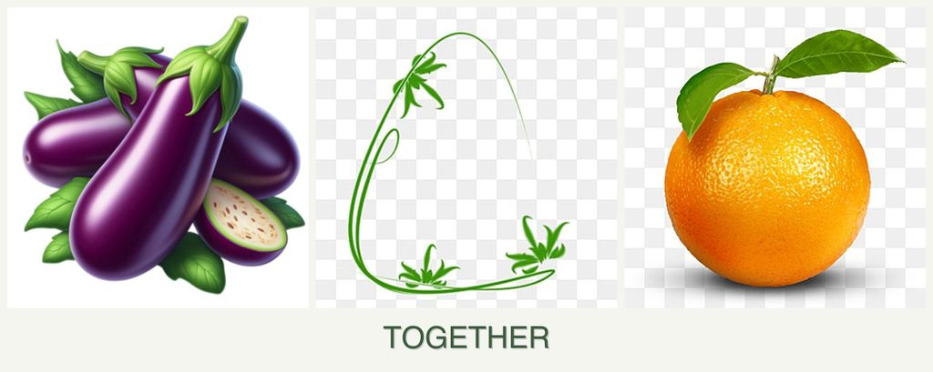 Can you plant eggplant, tarragon and oranges together?