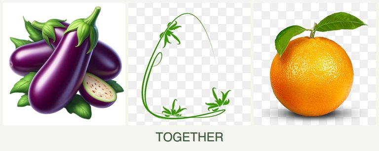 Can you plant eggplant, tarragon and oranges together?
