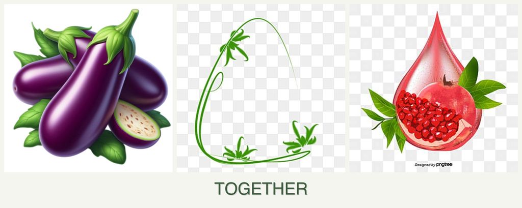 Can you plant eggplant, tarragon and pomegranates together?