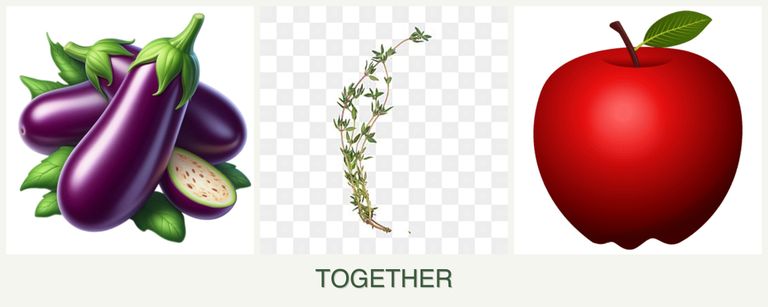 Can you plant eggplant, thyme and apples together?