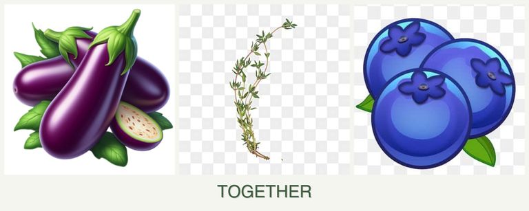 Can you plant eggplant, thyme and blueberries together?