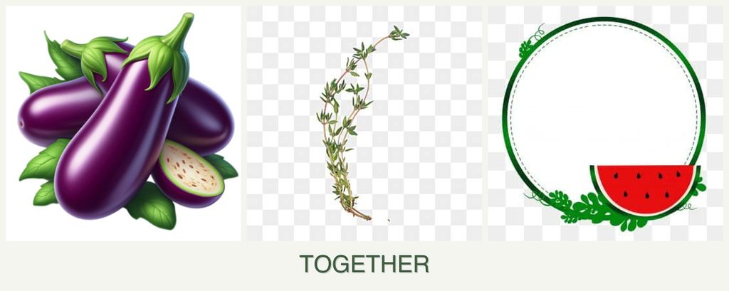 Can you plant eggplant, thyme and watermelons together?
