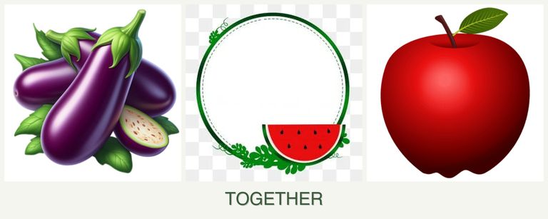 Can you plant eggplant, watermelons and apples together?