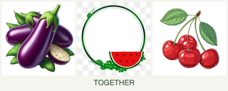 Can you plant eggplant, watermelons and cherries together?