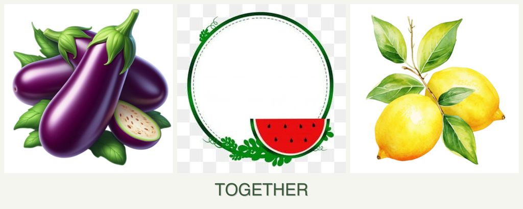 Can you plant eggplant, watermelons and lemons together?