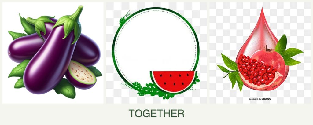 Can you plant eggplant, watermelons and pomegranates together?
