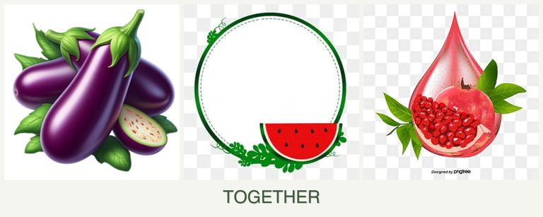 Can you plant eggplant, watermelons and pomegranates together?
