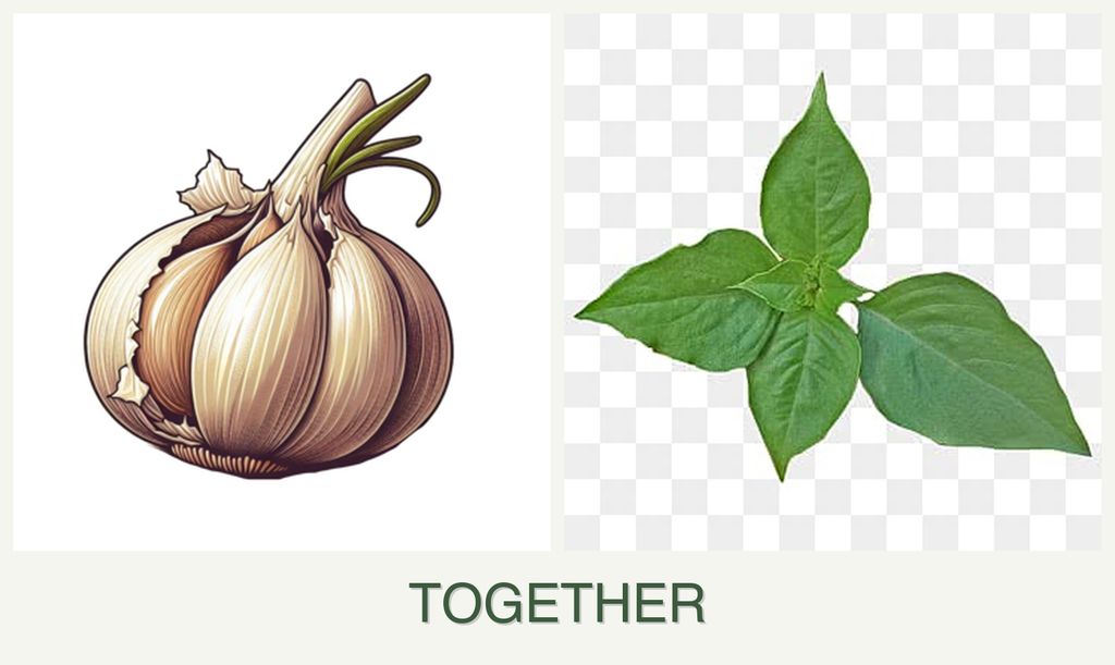 Can you plant garlic and basil together?