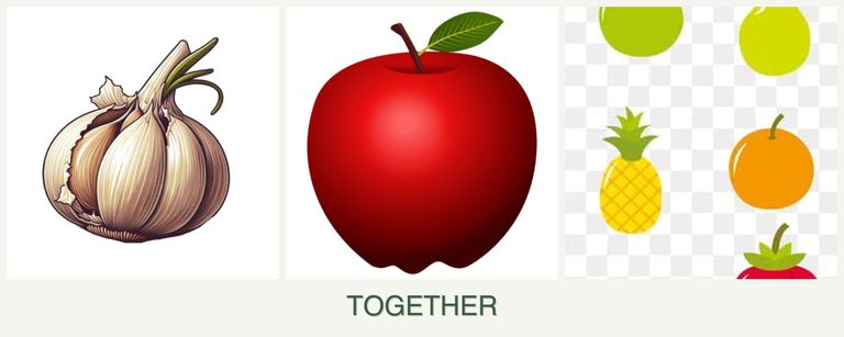 Can you plant garlic, apples and pears together?