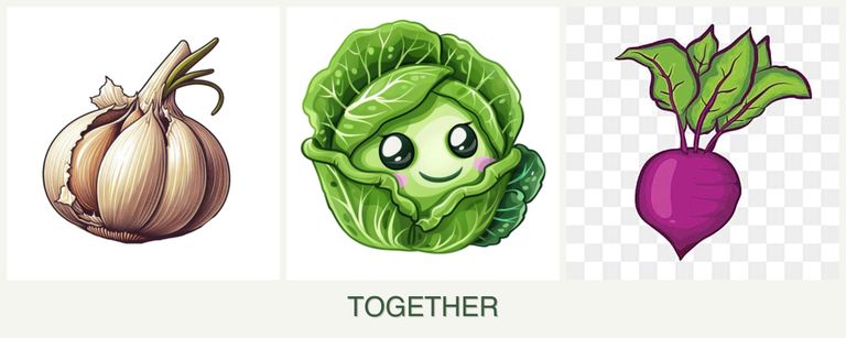 Can you plant garlic, cabbage and beets together?