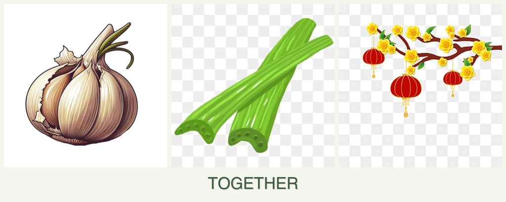 Can you plant garlic, celery and apricots together?