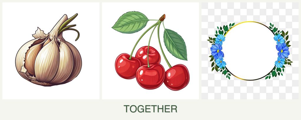 Can you plant garlic, cherries and zinnias together?