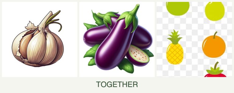 Can you plant garlic, eggplant and pears together?
