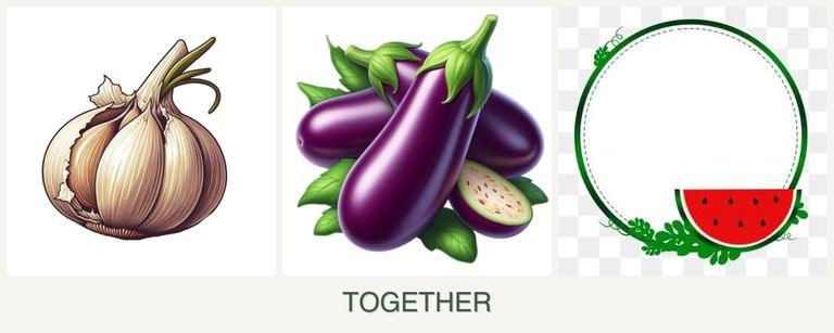 Can you plant garlic, eggplant and watermelons together?