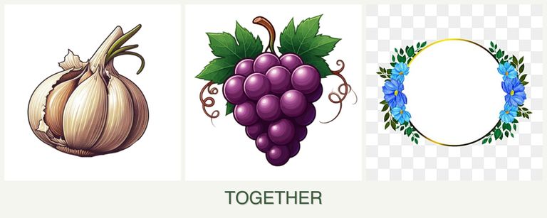 Can you plant garlic, grapes and zinnias together?