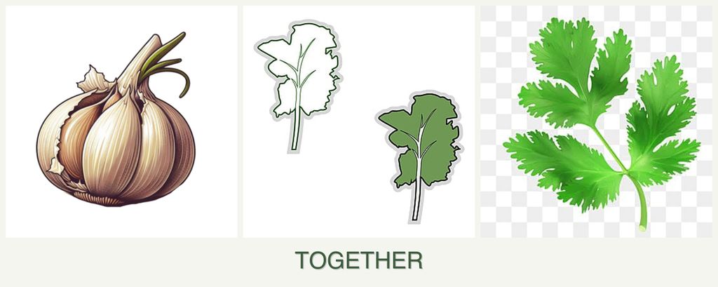 Can you plant garlic, kale and parsley together?