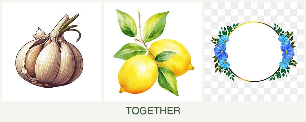 Can you plant garlic, lemons and zinnias together?